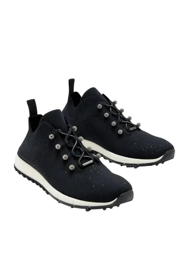 Jimmy Choo Sequin Knit Sneakers 2