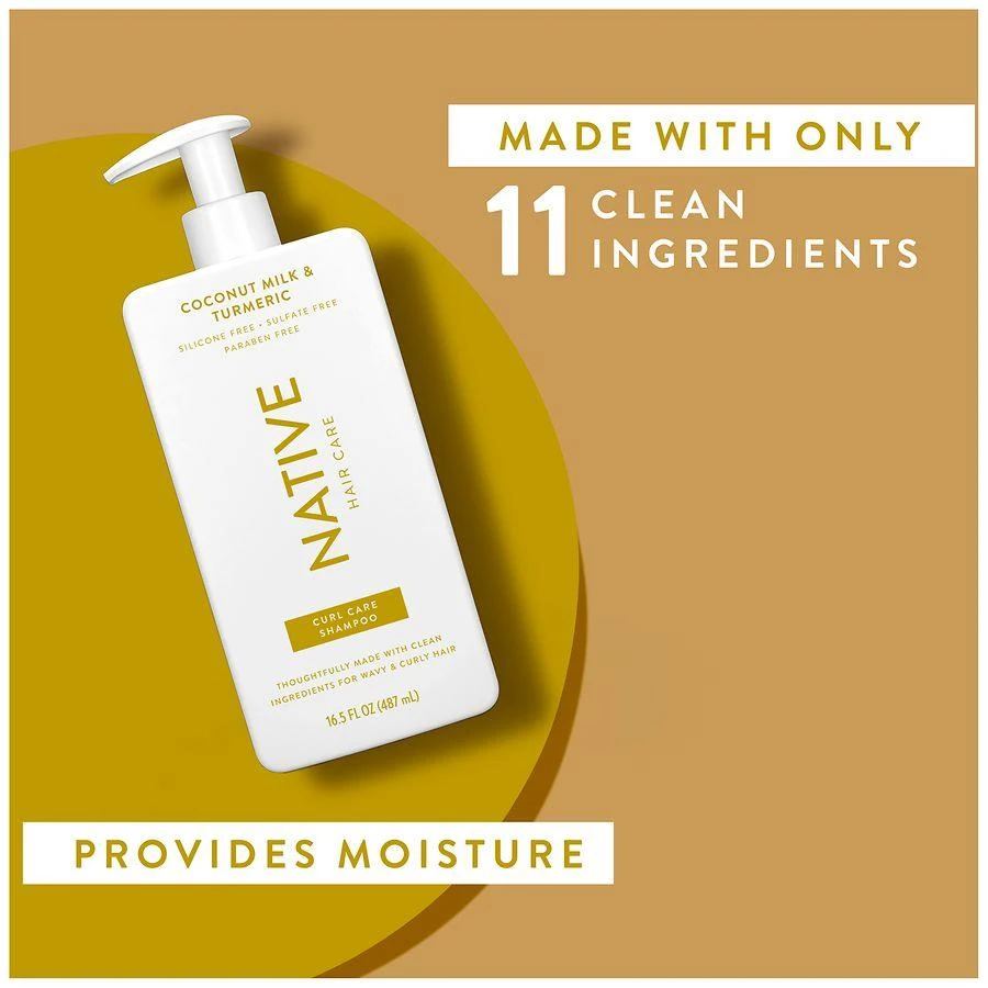 Native Shampoo Coconut Milk & Turmeric 7