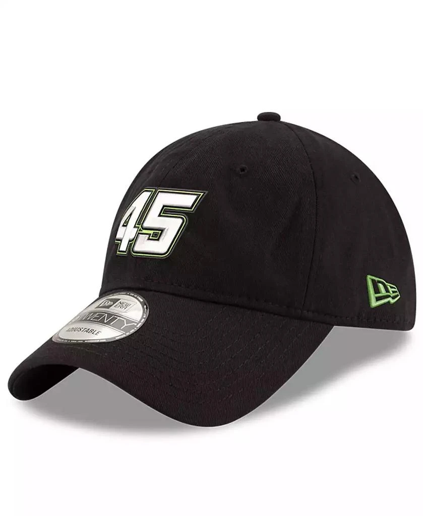 New Era Men's Black Kurt Busch Driver Enzyme Washed 9TWENTY Adjustable Hat 1