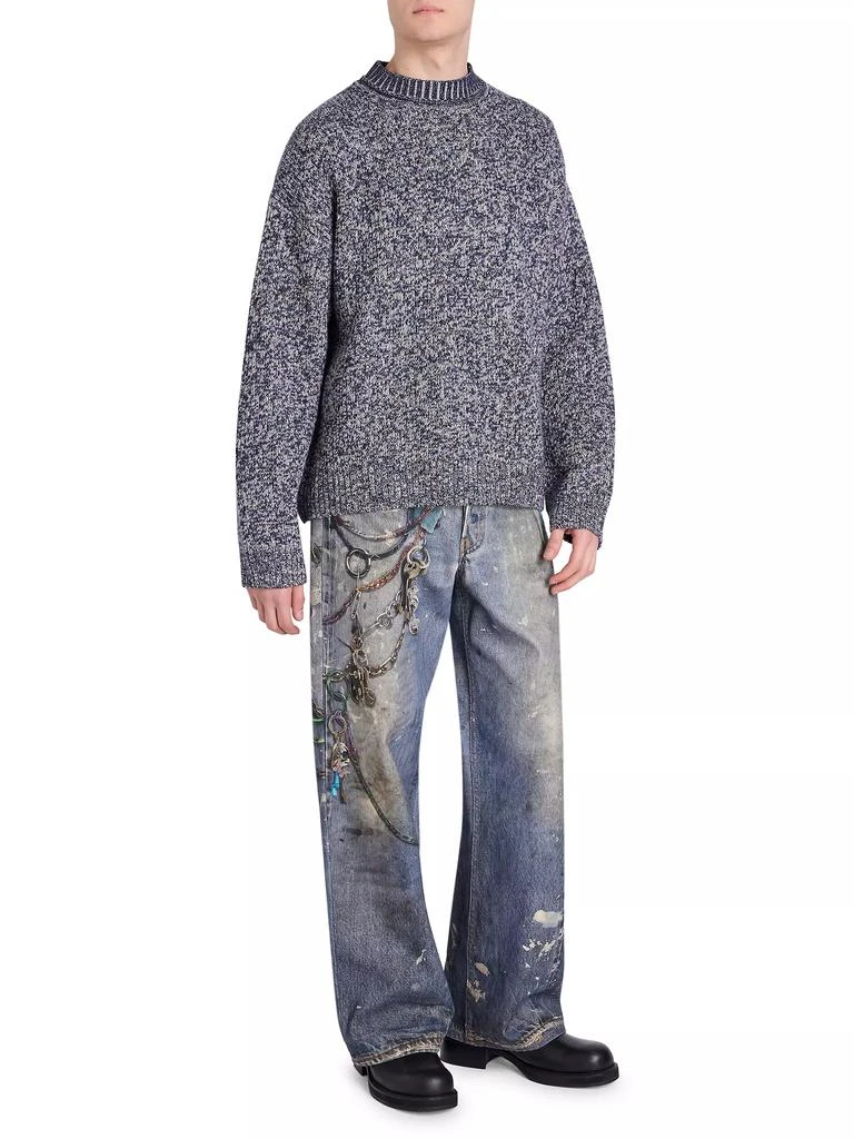 Acne Studios Kwisted As Heart Wool-Blend Sweater 6