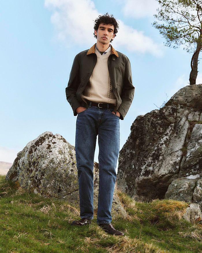 Barbour Newbury Regular Fit Waxed Jacket - Jackets - Free Shipping