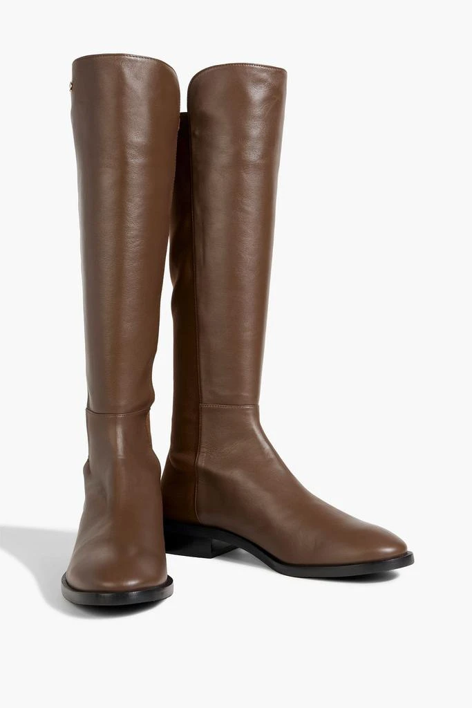 Stuart Weitzman Keelan City microstretch and leather knee boots 2