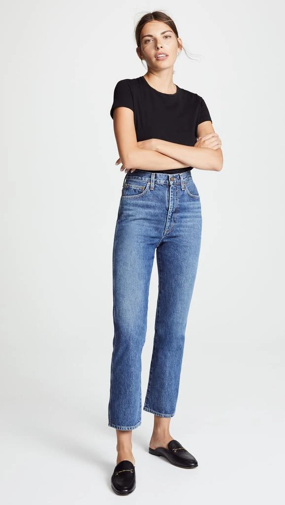 AGOLDE Pinch Waist High Rise Kick Jeans 4