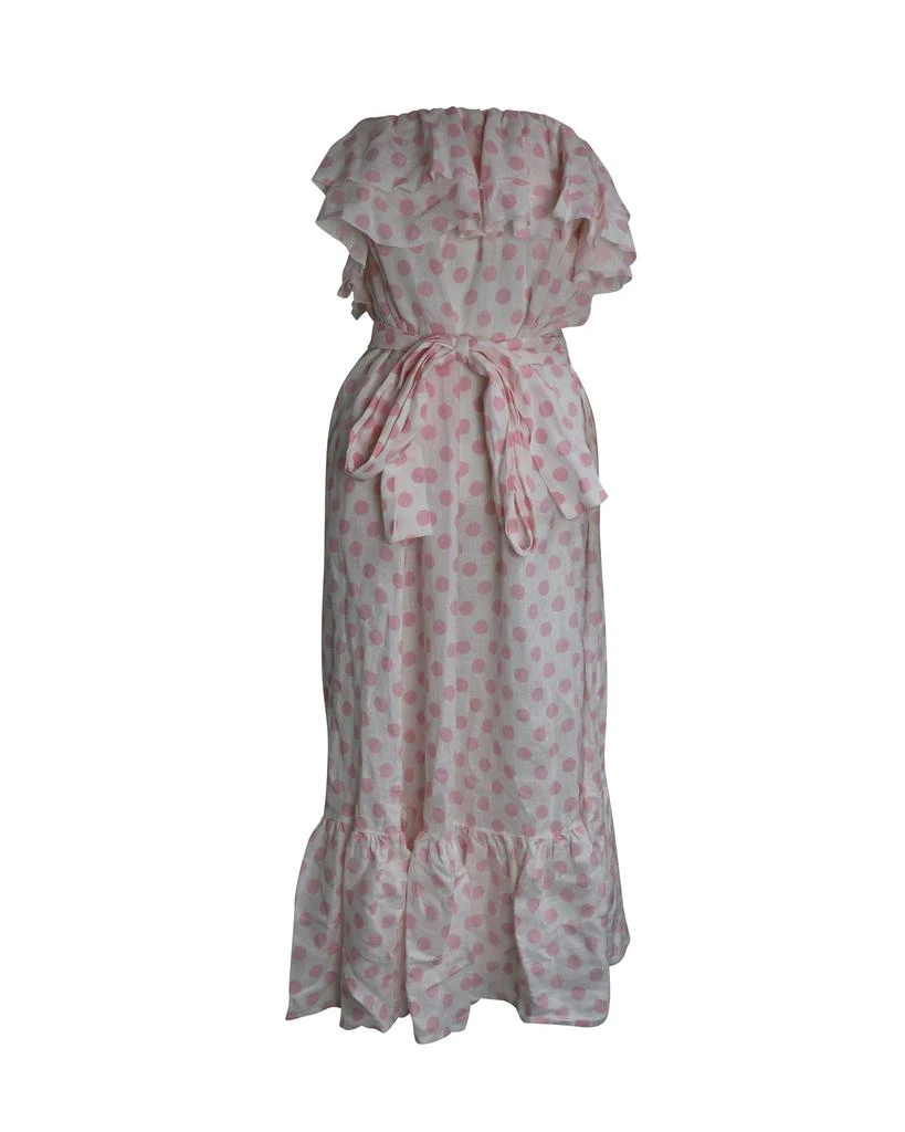 chinese dress ladies The Carolyn Dress in Natural Striped Gauze Natural Striped Gauze / 2023RES342 NSG / 2