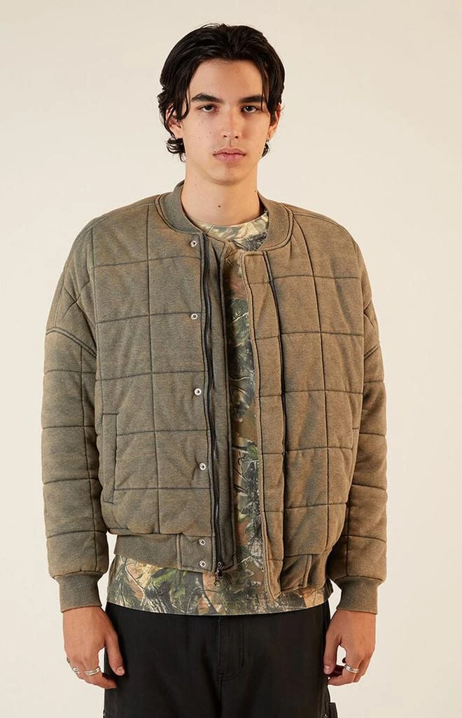 PacSun Quilted Bomber Jacket 1
