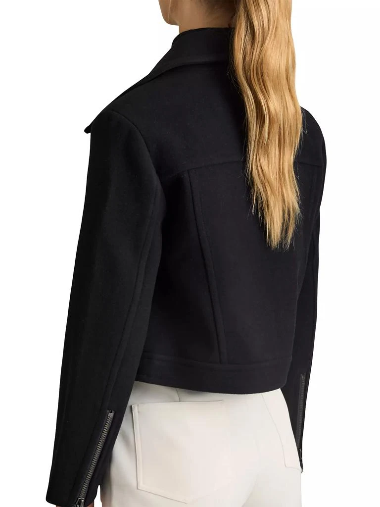 REISS Arlow Wool Biker Jacket 5