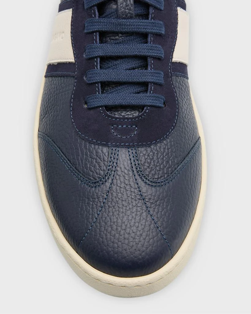 Salvatore Ferragamo Men's Achille 1 Leather Low-Top Sneakers 5