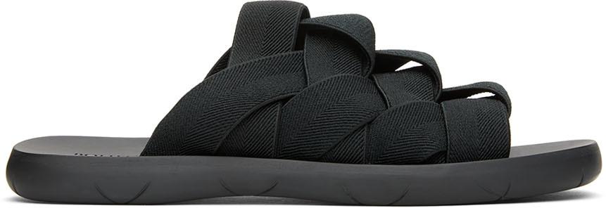 【Bottega Veneta】Plat Mule Black ボッテガヴェネタ サンダル BOTTEGA VENETA - 美品 ボッテガヴェネタ BOTTEGA VENETA