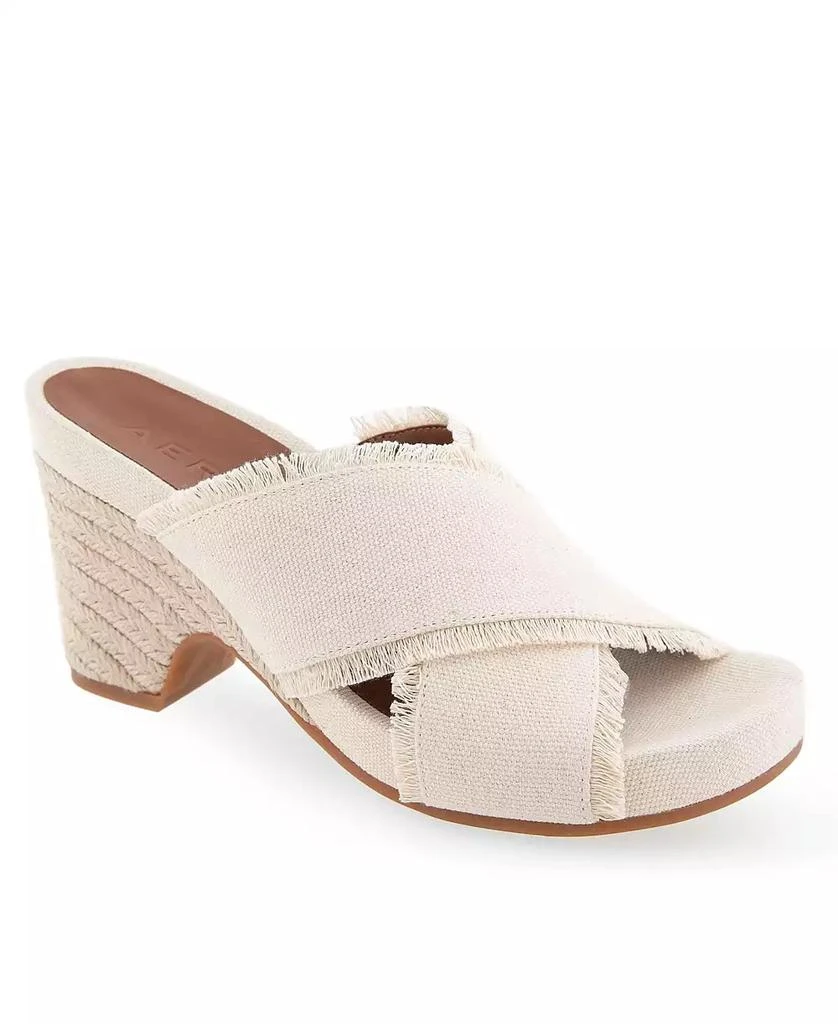 Aerosoles Women's Madina Open Toe Wedge Sandals 1