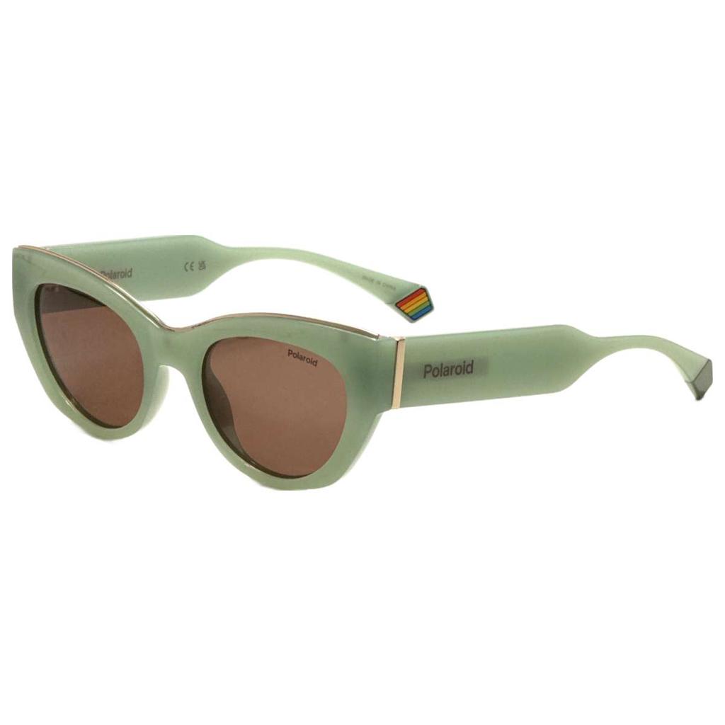 Polaroid Polaroid Women's Green Cat-Eye Polarized Sunglasses