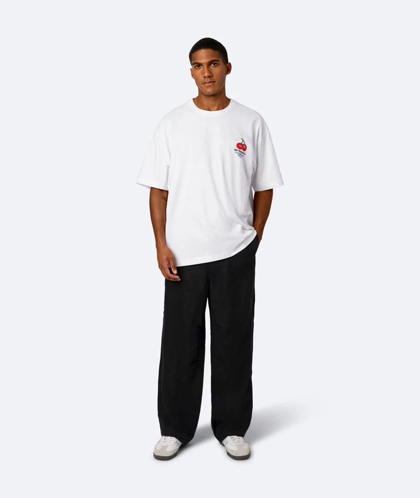 On Vacation Fruit Stickers T-Shirt - White 8