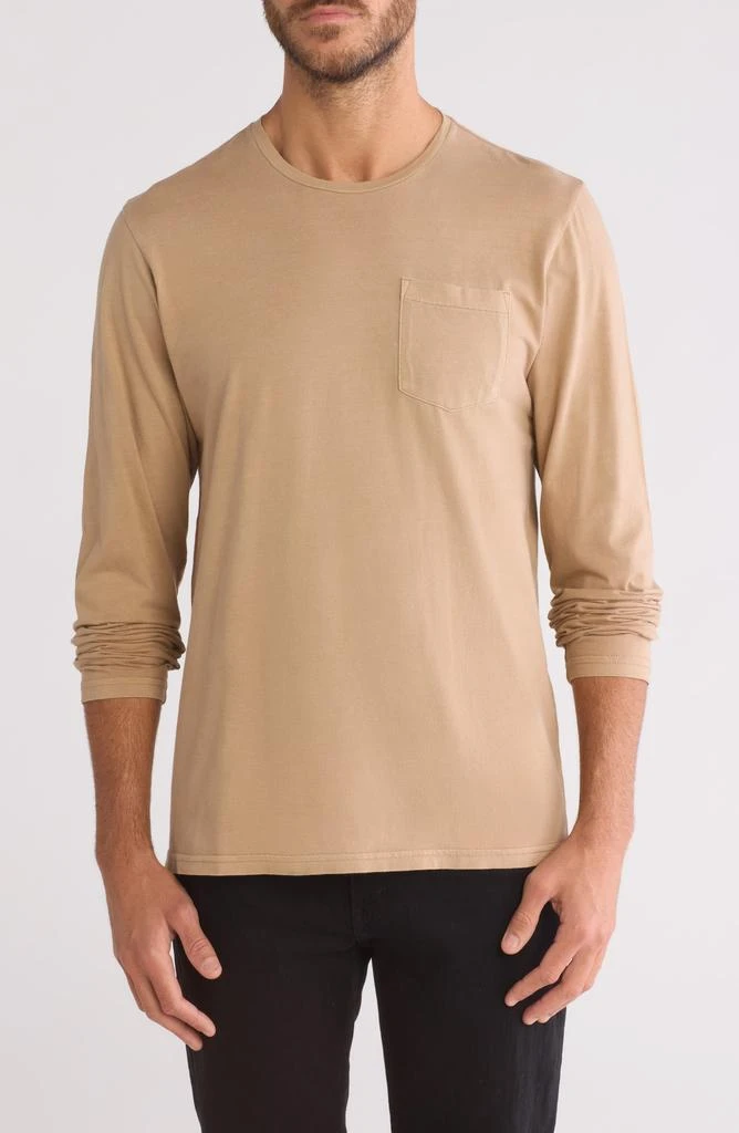 Abound Men's Cotton Crewneck Long Sleeve T-Shirt 1