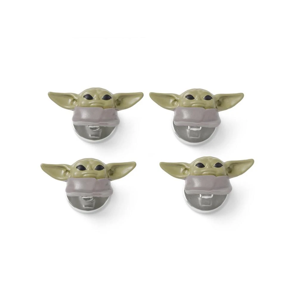 Star Wars Men's 3D Grogu Studs, Pack of 4 1