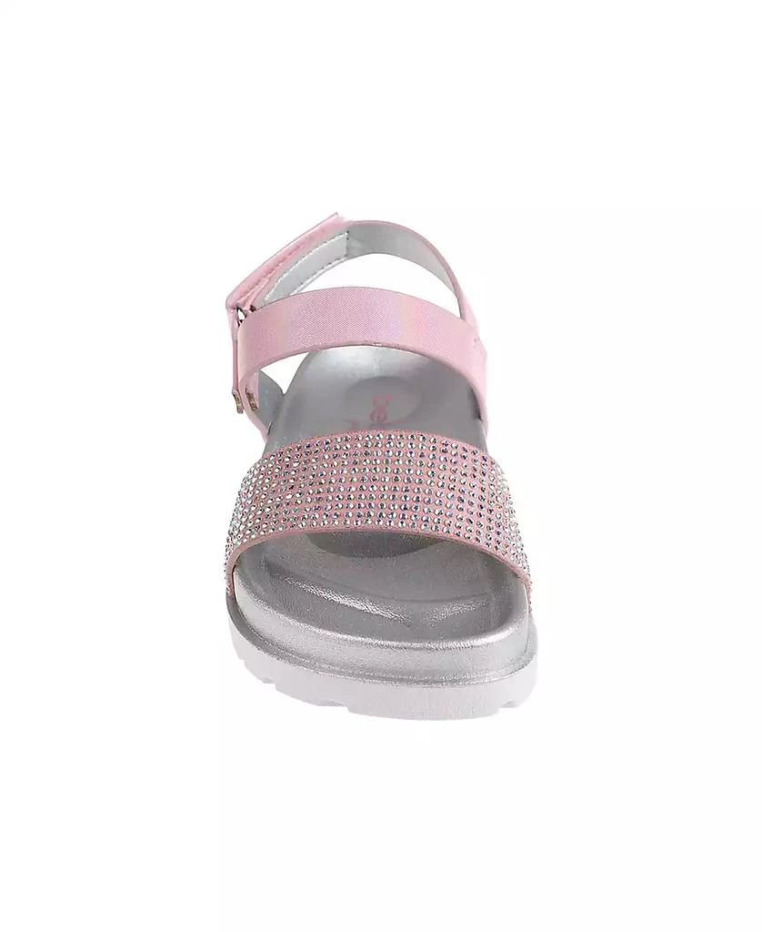 Bebe Toddler Girls Rhinestones Charm Sandals 4