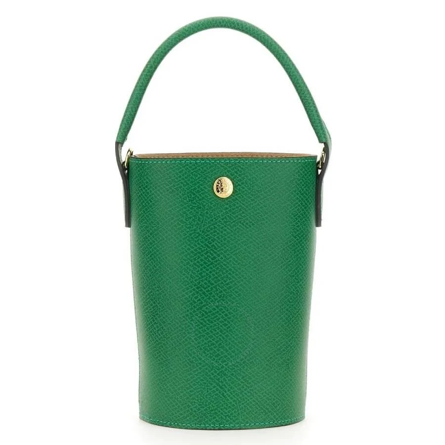 Longchamp Epure XS Leather Bucket Bag - Green 1