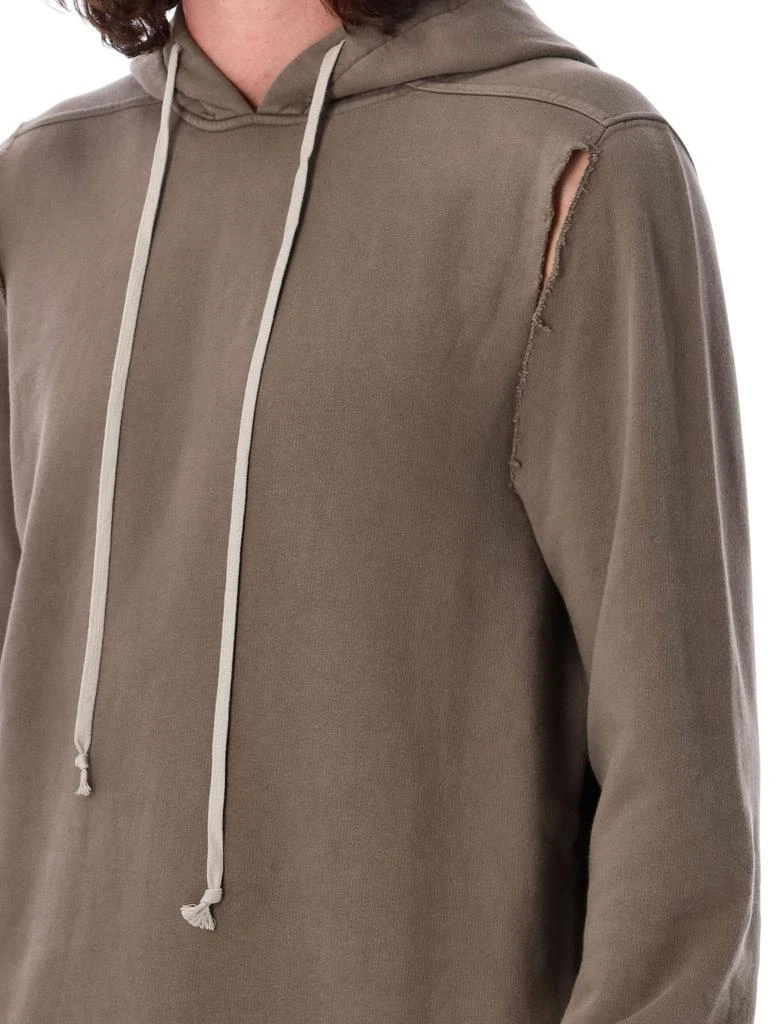 Rick Owens Rick Owens DRKSHDW Cut-Out Detailed Long Hoodie 3