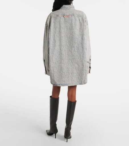 Acne Studios Setar monogram denim shirt 3