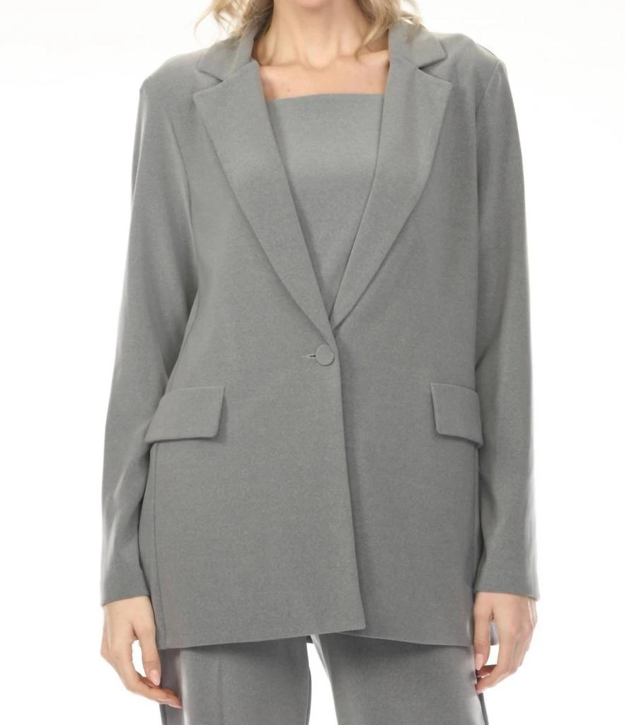 JOSEPH RIBKOFF Joseph Ribkoff - Relaxed Single Breasted Blazer