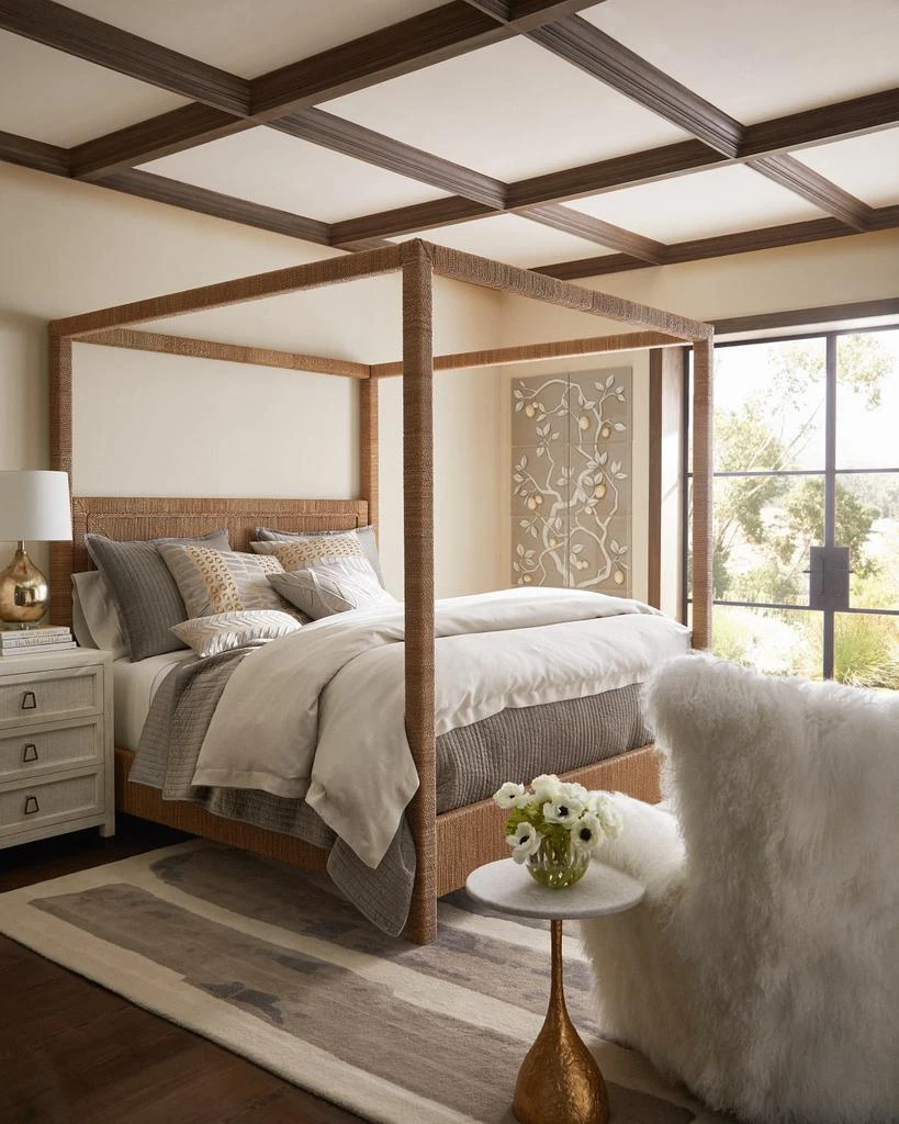 Lili Alessandra Aria Quilted Coverlet Matte Velvet 2