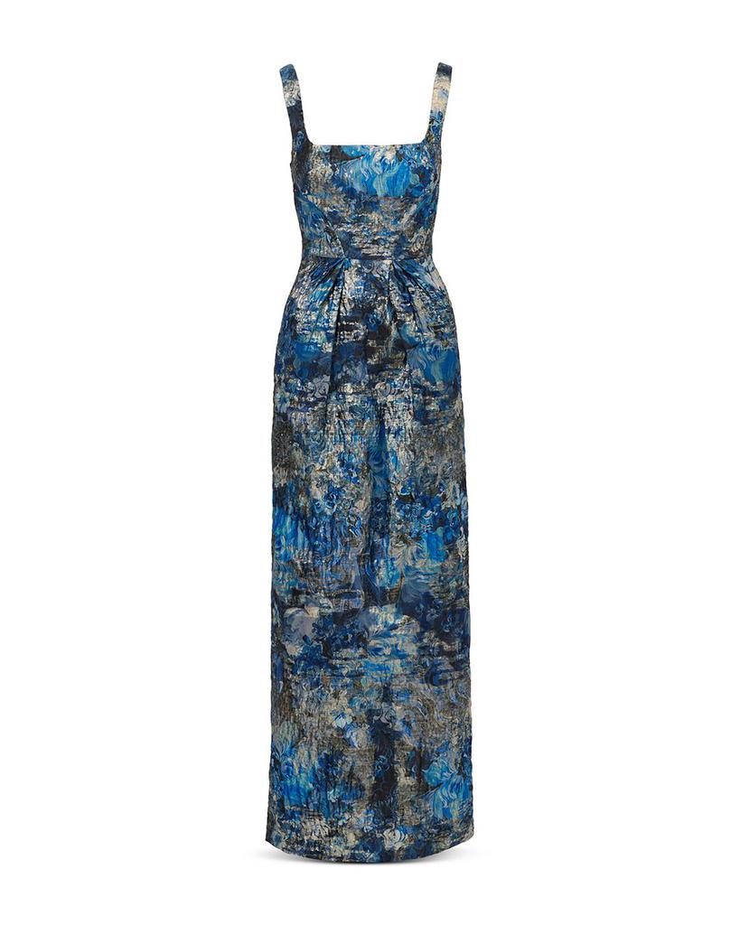 Printed Jacquard Gown – On Sale Now with Up to 50% Off