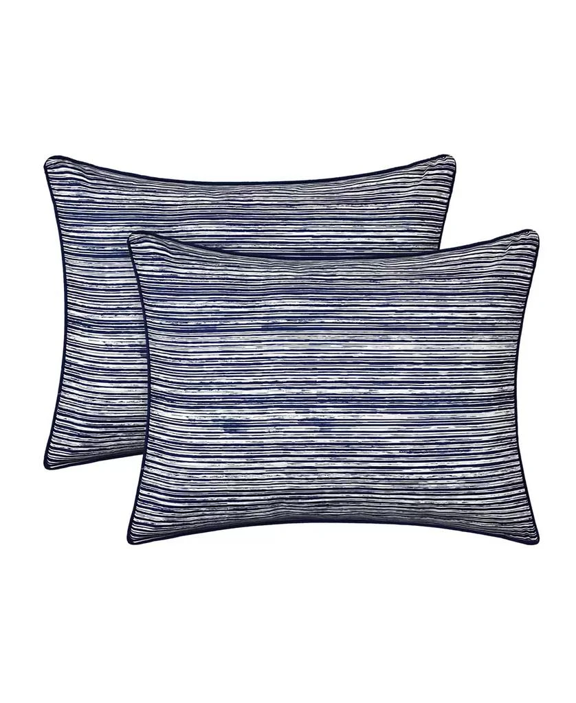 Royal Court Dalton Sleek Stripe 3-Pc. Comforter Set 6