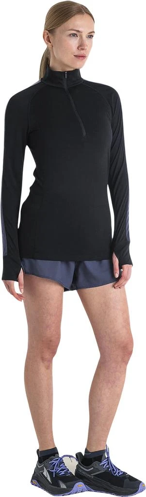 Icebreaker Merino Blend 125 ZoneKnit Long Sleeve Half Zip Thermal Top - Women
s 3