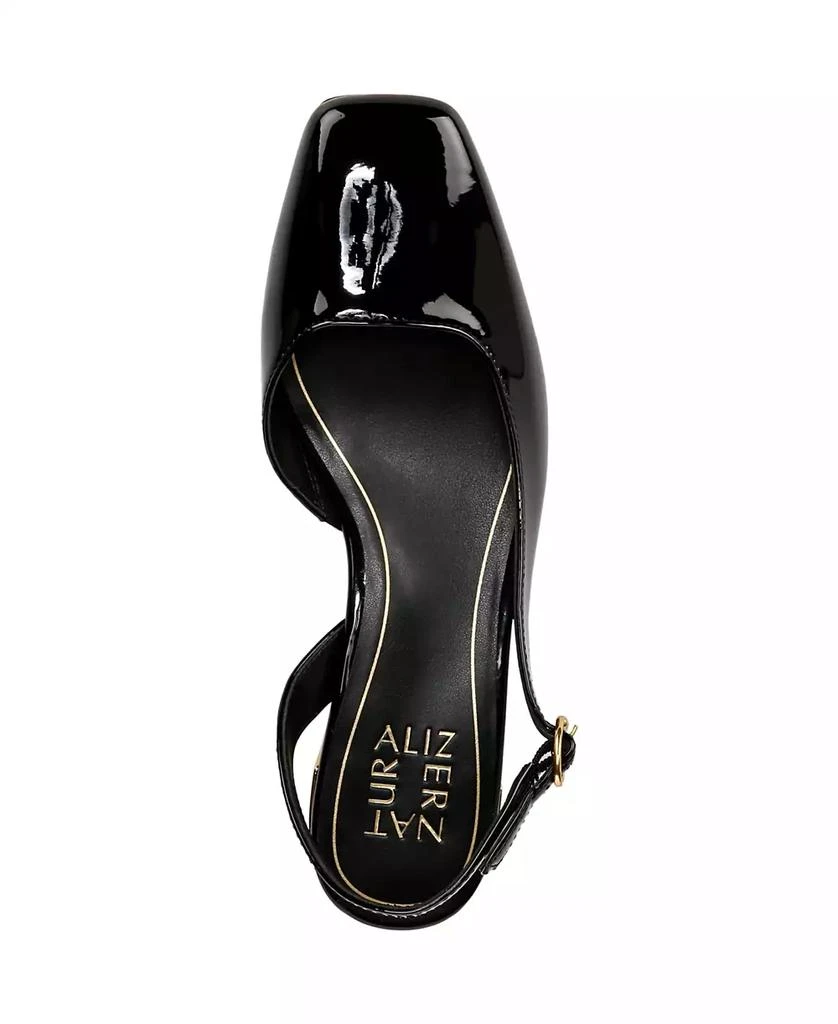 Naturalizer Jayla Mid-Heel Square Toe Slingback Pumps 4