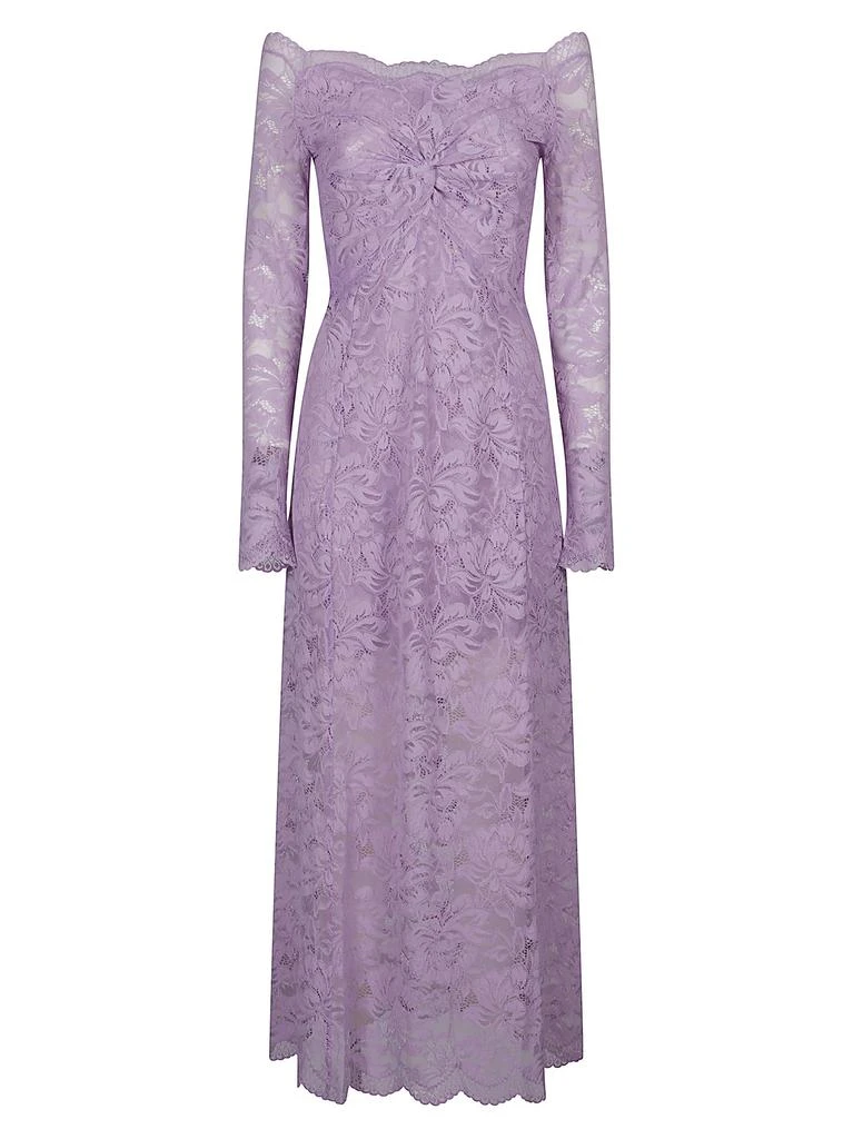 Paco Rabanne Long Sleeve Long Dress 1