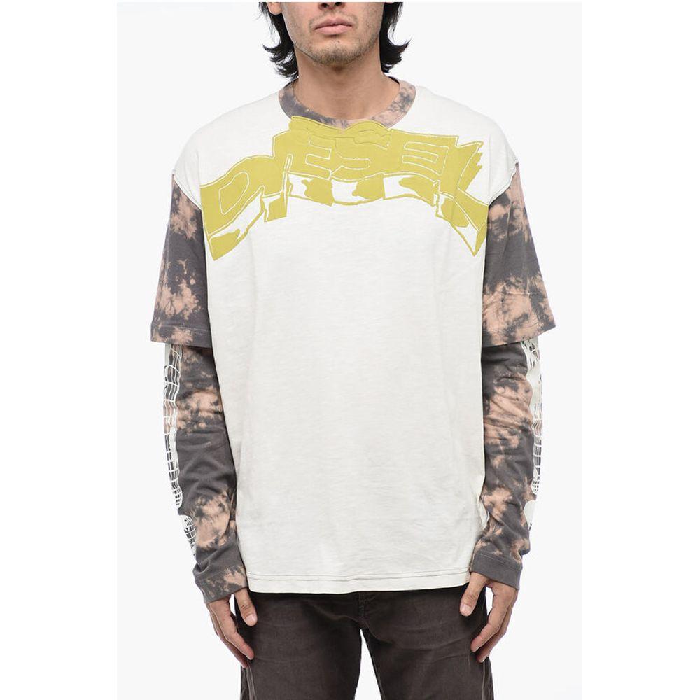 Diesel Gray T-Wesher-Q2 T-shirt M - T-Shirts - BeyondStyle