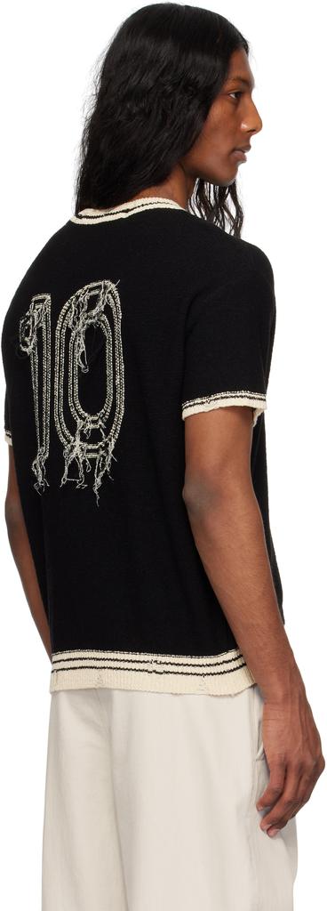 Black Football Short Sleeve T-shirt – On Sale Now with Up to 62