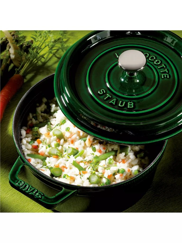 Staub Cast Iron 4-qt Round Cocotte 5