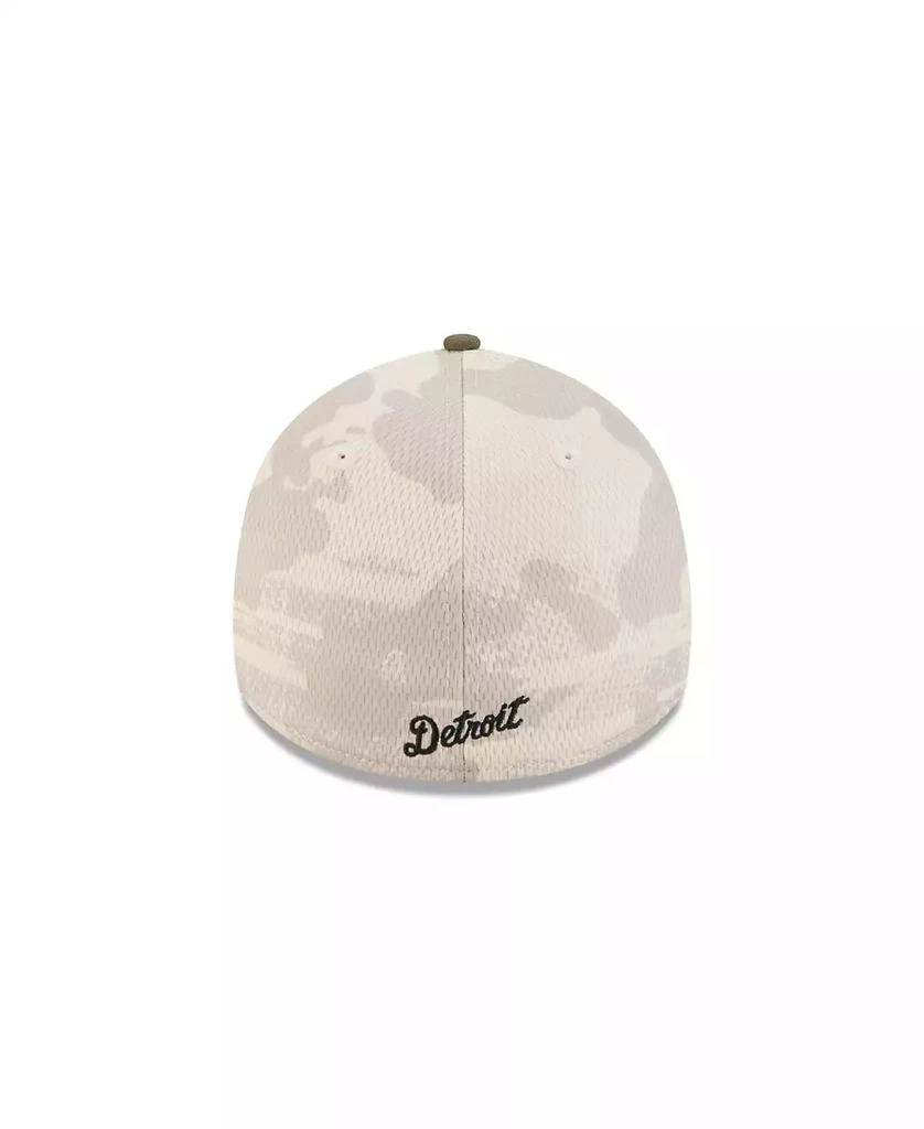 New Era Men's Light Beige/Olive Detroit Tigers 2025 Armed Forces Day 39THIRTY Flex Hat 5