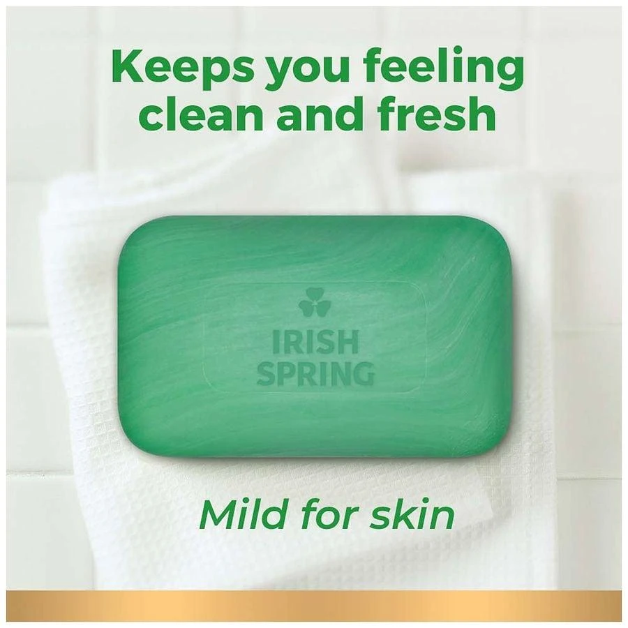 Irish Spring Deodorant Bar Soap for Men Moisture Blast 8