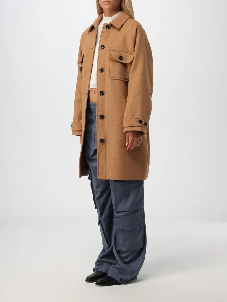 Woolrich Woolrich check wool blend coat 3