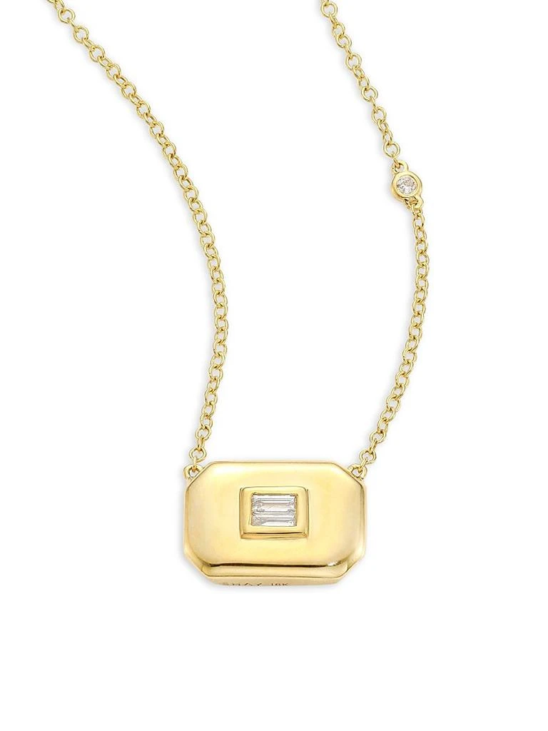 SHAY Essentials Diamond & 18K Yellow Gold Pendant Necklace 1