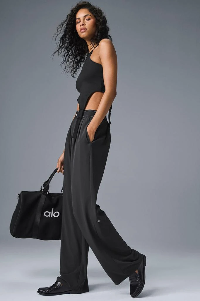 Alo Suit Up Trouser (Long) - Black 6
