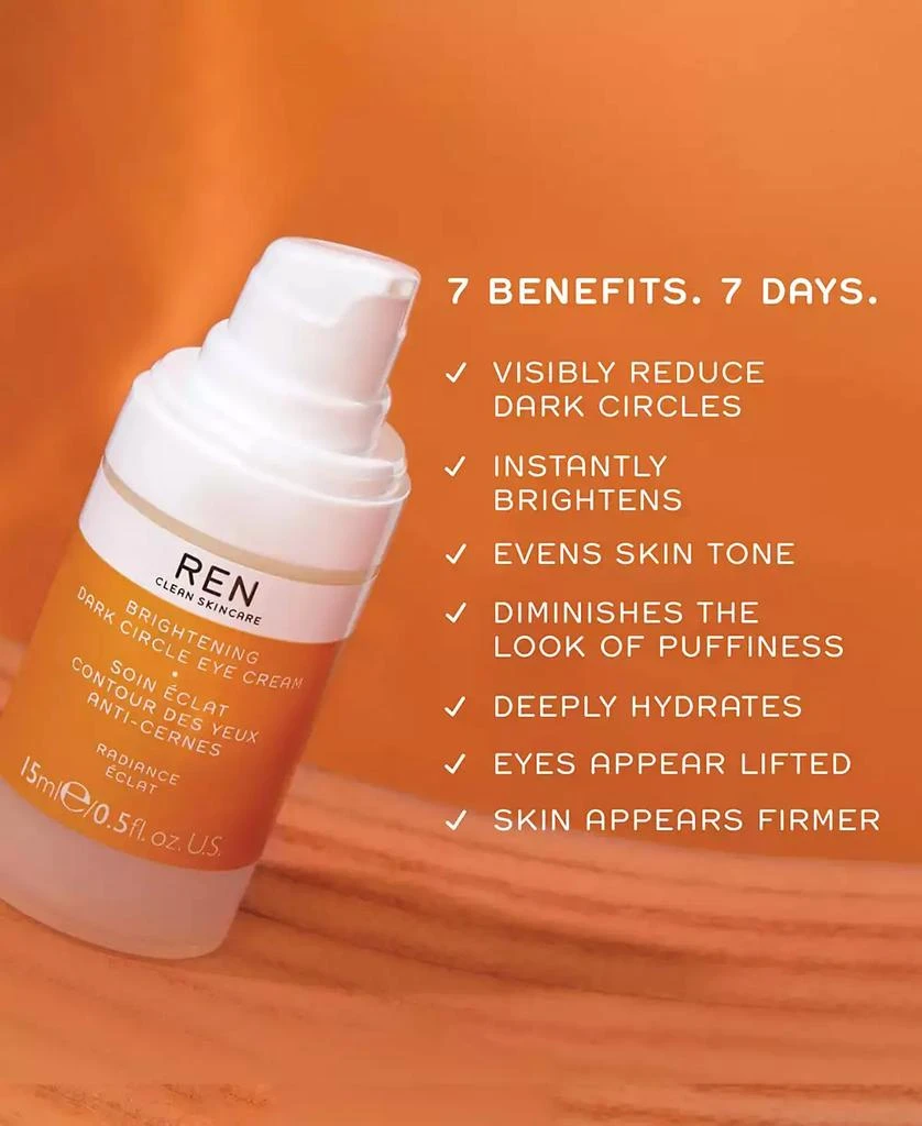 REN Clean Skincare Brightening Dark Circle Eye Cream 5