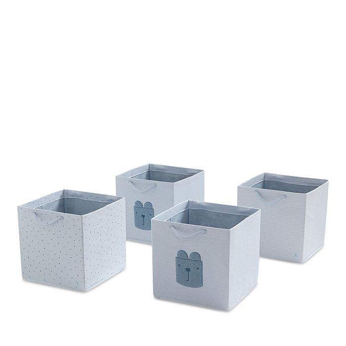 Delta Children babyGap by Delta Children 4 Pack Brannan Bear Fabric Storage Bins with Handles