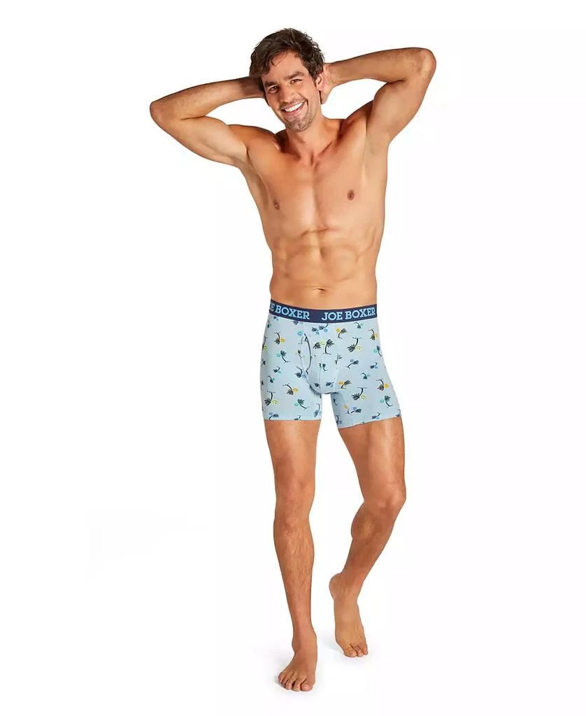Joe Boxer Men's 4-Pack Stretch Boxer Brief 2