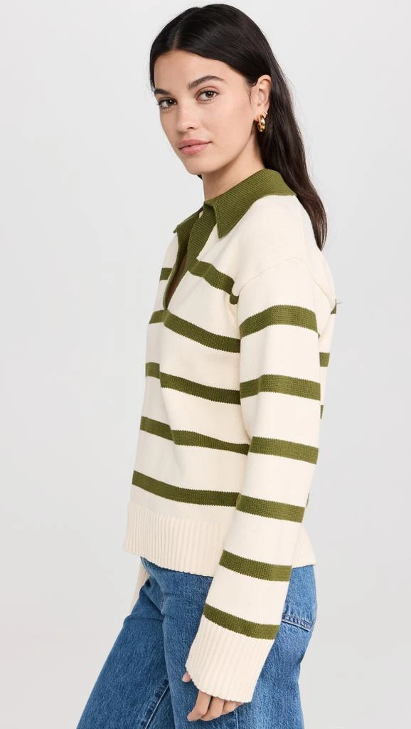 English Factory Striped Collared Sweater 3