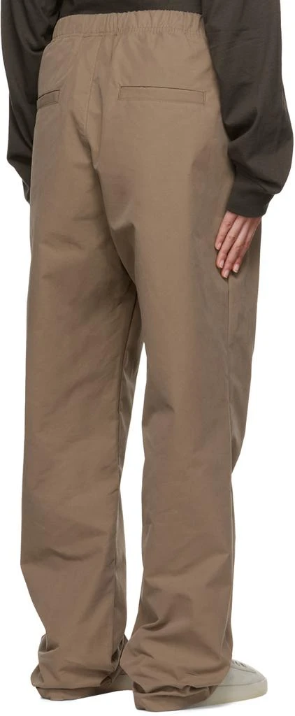 Essentials Brown Relaxed Lounge Pants 3