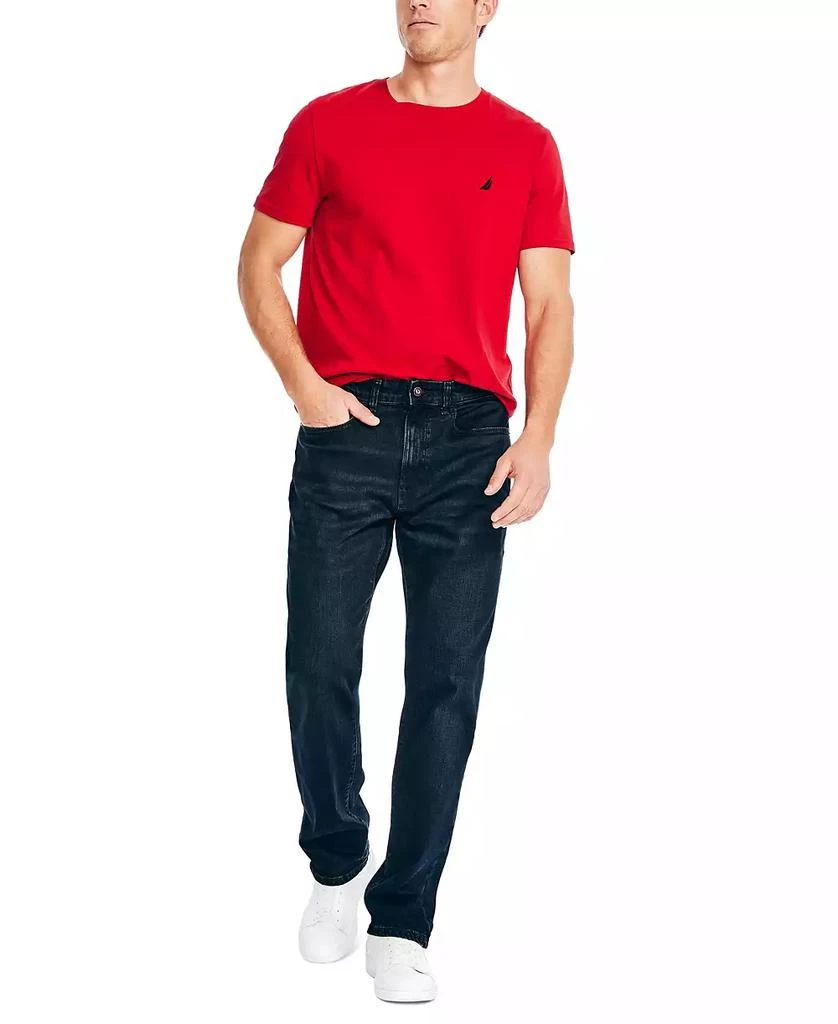 Nautica Men's Vintage Straight-Fit Stretch Denim 5-Pocket Jeans 4