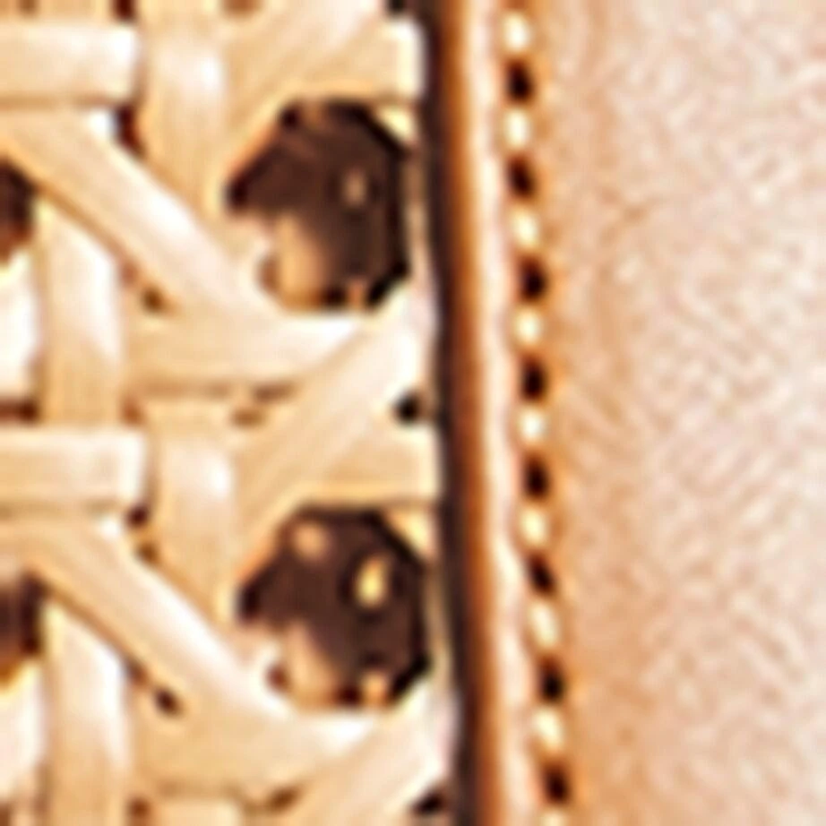 BLINQ Midi Calfskin-Rattan Porto Top-Handle Bag 7