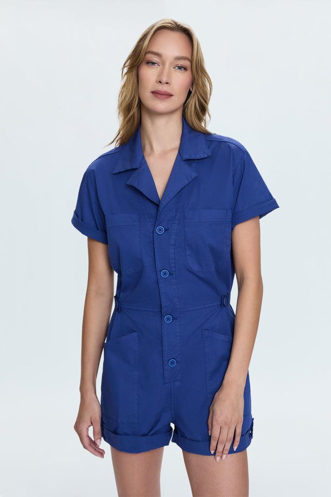 Pistola Denim Parker Romper - Lake Como