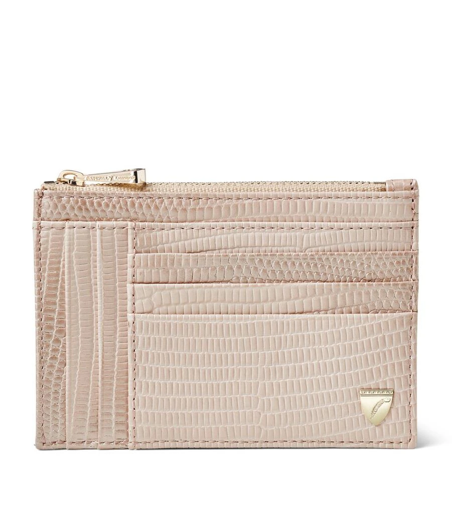 Aspinal of London Leather Zipped Cardholder 1