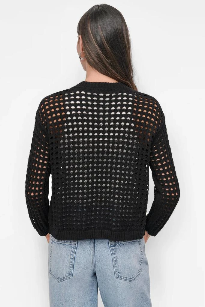 DKNY OPEN STITCH CARDIGAN 2