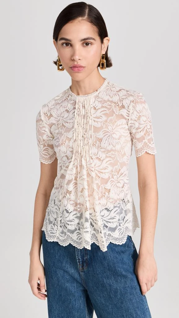 rabanne Mini Lace Top 1