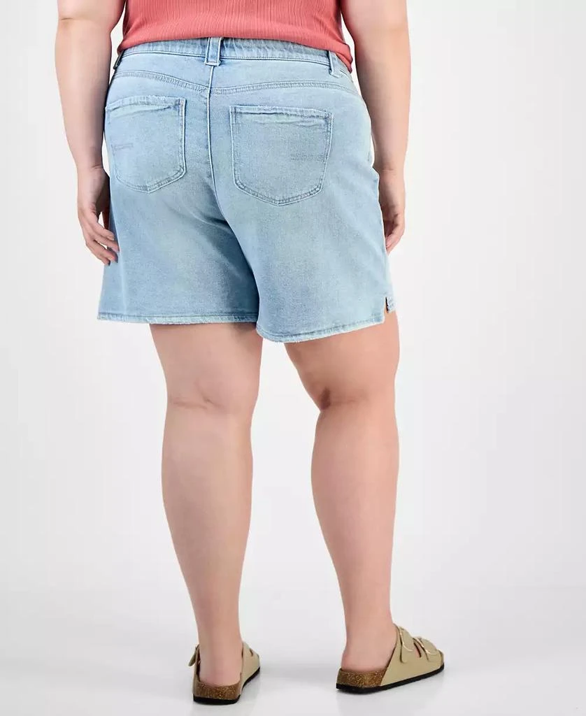 Democracy Trendy Plus High-Rise Drawstring Shorts 4