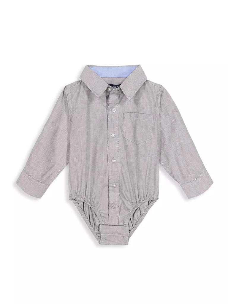 Andy & Evan Baby Boy's Poplin Button-Down Shirtzie 1