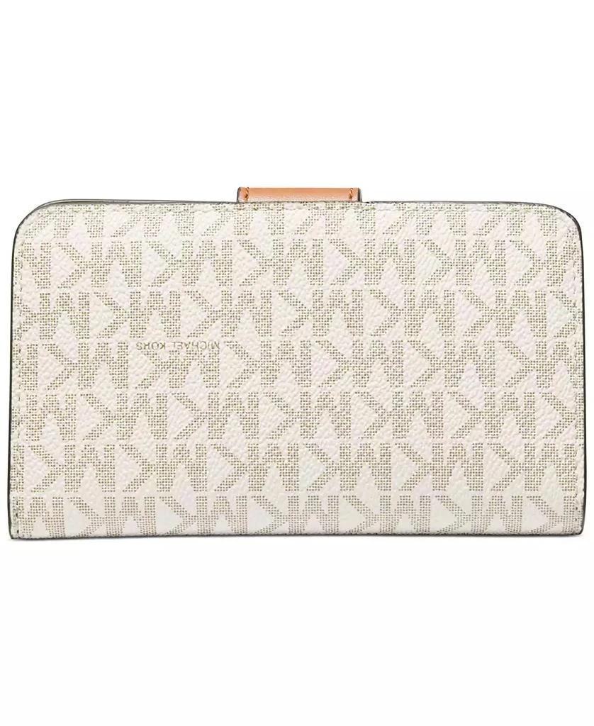 Michael Kors Charm Logo Medium Tab Pocket Bifold Wallet 3